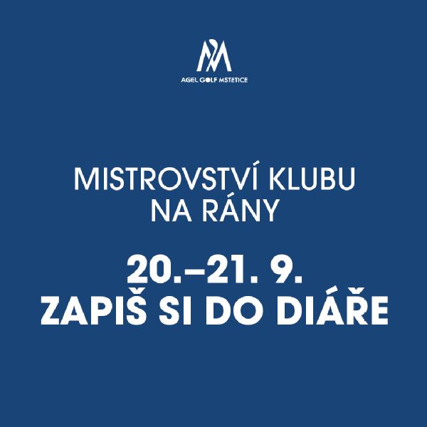 Mistrovství AGM ve hře na rány pro rok 2025