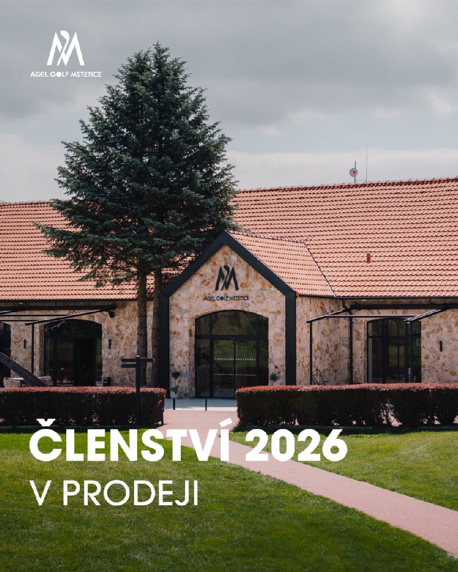 Členství AGEL Golf Mstětice 2026 v prodeji