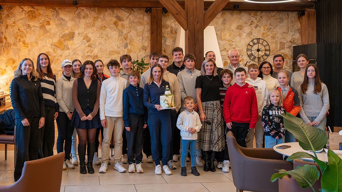 Vyhlášení úspěchů reprezentantů AGEL Golf Mstětice