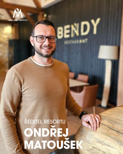 Představujeme nového ředitele AGEL Golf Mstětice