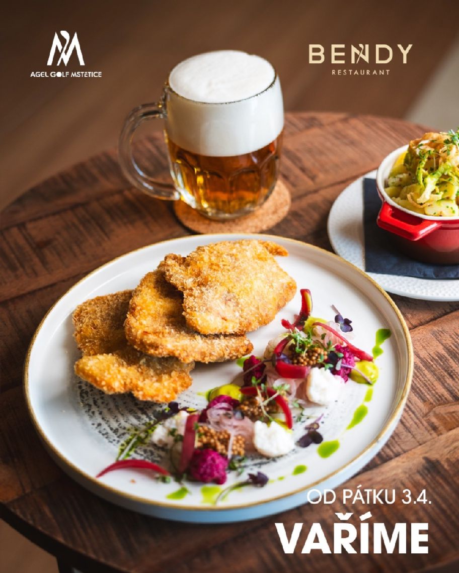 Od 3. 4. opět vaříme v Bendy Restaurant