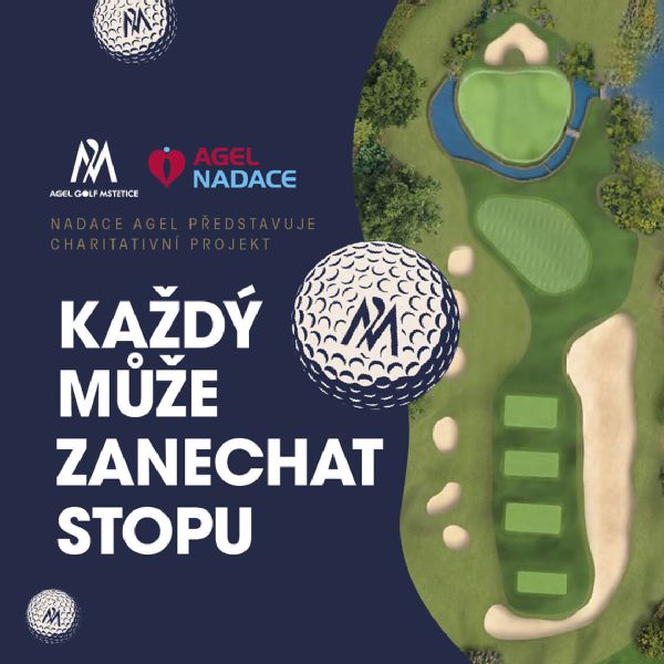 Jeden golfový míček. Jeden otisk. Jedna společná pomoc. 
